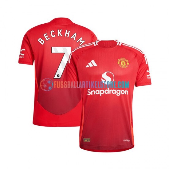 Manchester United Heimausrüstung Beckham 7 2024-2025 Herren Trikot S/S