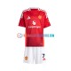 Manchester United Heimausrüstung Cristiano Ronaldo 7 2024-2025 Kinder Set(Trikot und Hose) S/S