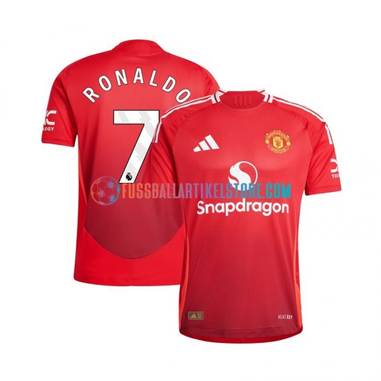 Manchester United Heimausrüstung Cristiano Ronaldo 7 2024-2025 Herren Trikot S/S