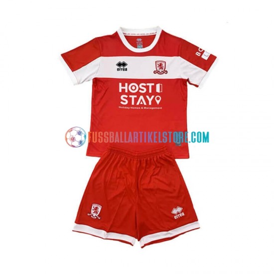 Middlesbrough Heimausrüstung 2024-2025 Kinder Set(Trikot und Hose) S/S