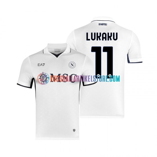 SSC Neapel Auswärtsausrüstung Lukaku 11 2024-2025 Herren Trikot S/S