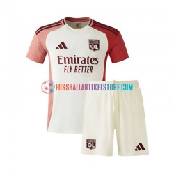 Olympique Lyon Ausweichausrüstung 2024-2025 Kinder Set(Trikot und Hose) S/S