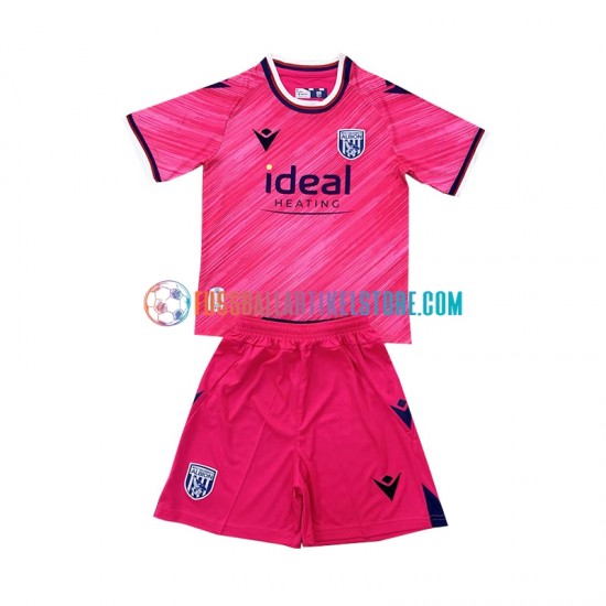 West Bromwich Albion Ausweichausrüstung 2024-2025 Kinder Set(Trikot und Hose) S/S