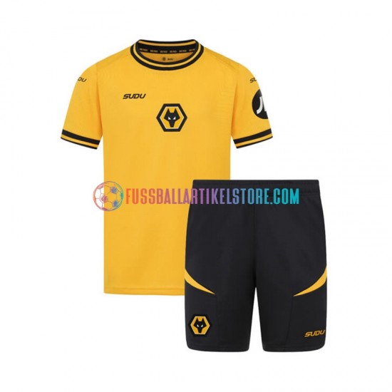 Wolverhampton Wanderers Heimausrüstung 2024-2025 Kinder Set(Trikot und Hose) S/S